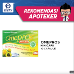 Omepros Mini Caps 10 Kapsul